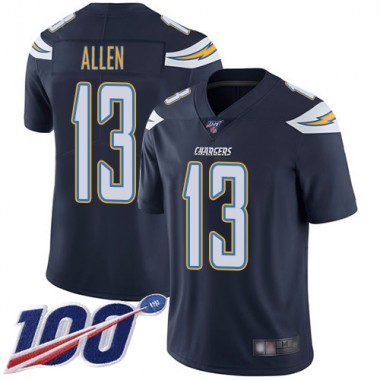 Los Angeles Chargers NFL Football Keenan Allen Navy Blue Jersey Youth Limited 13 Home 100th Season Vapor Untouchable